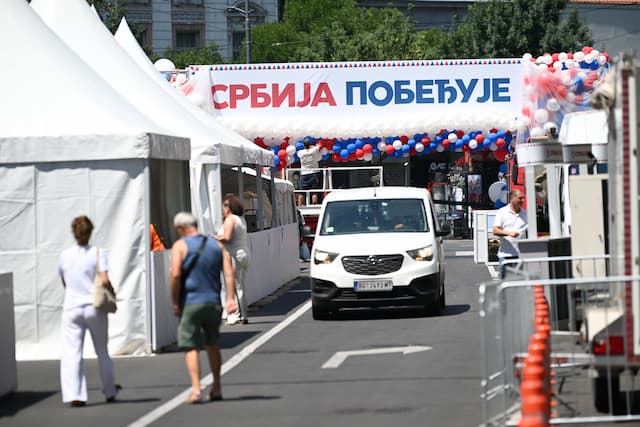 Poslednje pripreme u toku; Foto; Amir Hamzagić, Tanjug