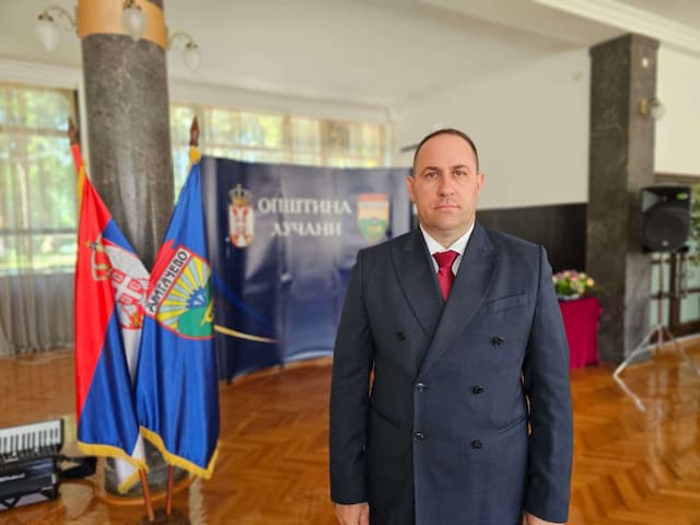 Milija Milenković predsednik opštine Lučani, Foto: GZS