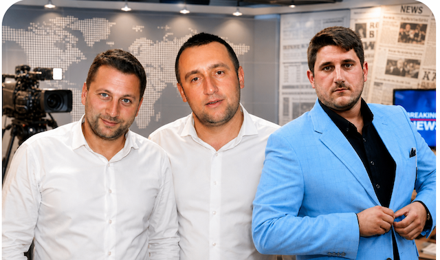 Vlade Ilić,Alem Rovčanin i Branko Lukić - dobitnici prvog priznanja ,,Gvozden Otašević"