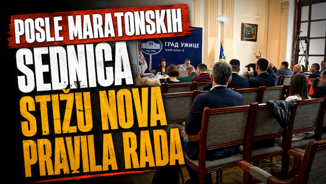 Užice - Nakon maratonske 17. sednice Skupštine Grada Užica koja je zabeležila rekord, jer je trajala skoro tri meseca, tačnije 84 dana, zakazana je nova, koja će biti održana u utorak, 23. juna sa početkom u 10 časova,